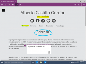 Anotaciones web Project Spartan
